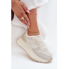 Šilti moteriški platforminiai sportbačiai Big Star SS274008 HI-POLY SYSTEM šviesiai smėliniai | Kedai | jai24.lt
