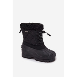 Šiltos vaikiškos sniego batai su užtrauktuku Big Star OO374073 Juodi 201375