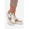 Moteriški Platforminiai Sportbačiai Big Star SS274357 Panther Balta-Bežinė | Kedai | jai24.lt