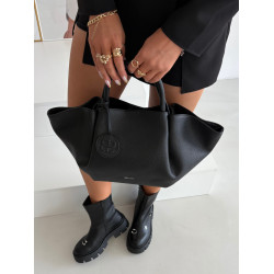 Moteriška Shopper Rankinė Iš Eko Oda Big Star SS574003 Juoda 201404