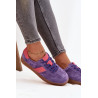 Aksominiai moteriški sportbačiai Vinceza 79576 purpuriniai | Kedai | jai24.lt