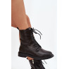 Odos Izoliuoti Moterų Auliniai Batai Workery Big Star SS274480 Juodi | Auliniai batai moterims | jai24.lt