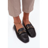 Moteriški Loaferiai Su Dekoracija Juodi Priscelle | Mokasinai moterims | jai24.lt