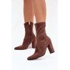 Moteriški kulniukai su siūlėmis rudi Rosivelle | Auliniai batai moterims | jai24.lt