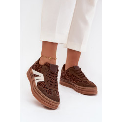 Velveto moteriški sportbačiai ant platformos Žalias Skye 201539