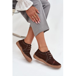 Odos moterų mokasinai su siūlėmis Artiker 57C2114 Rudas 201552