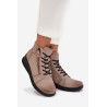 Odos moterims platforminiai auliniai batai su šiluma Vinceza 39963 smėlio | Auliniai batai moterims | jai24.lt