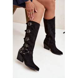 Fivelle Džinsai Kariojų Batai Ant Kulno Su Uždarymais 201573