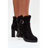 Moteriški kulniukai su sagtimi įlieti juodi Selisse | Auliniai batai moterims | jai24.lt