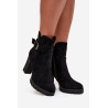 Moteriški kulniukai su sagtimi įlieti juodi Selisse | Auliniai batai moterims | jai24.lt