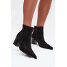 Moteriški kulniukai su raišteliais juodi Halisse | Auliniai batai moterims | jai24.lt