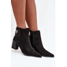 Moteriški kulniukai su raišteliais juodi Halisse | Auliniai batai moterims | jai24.lt