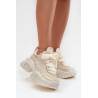 Odiniai moteriški sportbačiai GOE SS2N4009 Auksas | Kedai | jai24.lt