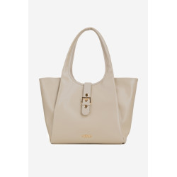 Pirkinių rankinė su segtuku NOBO BAG6010-015 Šviesiai smėlio 201618