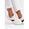 Moteriški sportbačiai ant platformos balti Elvessia | Kedai | jai24.lt
