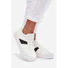 Moteriški sportbačiai ant platformos balti Elvessia | Kedai | jai24.lt