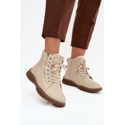 Moteriški batai su šilta pamušalu iš ekologiškos odos Juodi Ulverina 201644