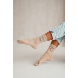 Moteriškos kojinės Coffee FIRST Smėlio 201691