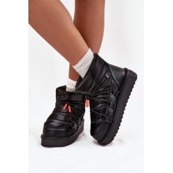 Moteriški žieminiai batai ant platformos DFranklin DFSH370020 Juodi 201758