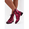 Oda Raštuotos Auliniai Batai Su Plokščiu Kulnu Maciejka 06391-23 Rožinė | Auliniai batai moterims | jai24.lt