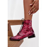 Oda Raštuotos Auliniai Batai Su Plokščiu Kulnu Maciejka 06391-23 Rožinė | Auliniai batai moterims | jai24.lt