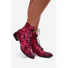 Oda Raštuotos Auliniai Batai Su Plokščiu Kulnu Maciejka 06391-23 Rožinė | Auliniai batai moterims | jai24.lt