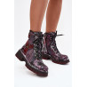 Odiniai darbui moterims Maciejka 07072-23 Bordo | Auliniai batai moterims | jai24.lt