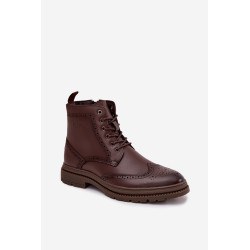 Odiniai odiniai vyriški batai Lee Cooper LCJ 25 33 3960 Rudi Botki Męskie 201780