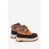 Vaikų žieminiai batai sniego batai su Velcro Camel Darlene | Aulinukai vaikams | jai24.lt