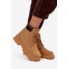 Izoliuotos moterų žygių batai su užtrauktuku Camel Selinda | Auliniai batai moterims | jai24.lt