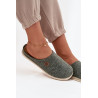 Naminiai batai moterų šlepetės Inblu CS000047 žalia | Šlepetės | jai24.lt