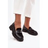 Moteriški ekologiškos odos mokasinai juodi Cailen | Mokasinai moterims | jai24.lt