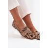 Moteriški Mokasinai Su Dekoratyviniu Elementu Lėopardo Raštu Bēšas Evelora | Mokasinai moterims | jai24.lt