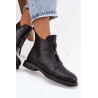 Odos izoliuotos moteriškos aulinės D&A MK52-026 Juodi | Auliniai batai moterims | jai24.lt