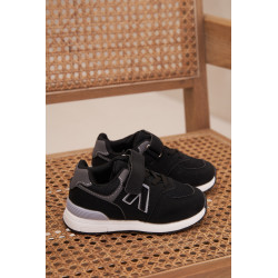 Sporto batai Sneakers Vaikų su Velcro Juodi Galisse 201868