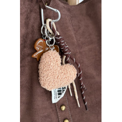 Maišo raktų pakabukas širdis kaspinas Jaysa 201880