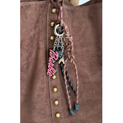 Maišelio raktų pakabukas Barbie Eifelio bokštas širdis Celith 201882