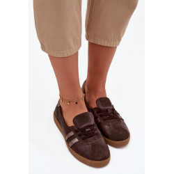 Odos nubuko moteriški barefoot batai Zazoo N1341 šokoladų 201895