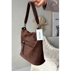 Eko zomšos delninė smėlio spalvos Deliane 201903