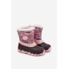 Vaikų mergaičių žieminiai batai su užtrauktuku Lee Cooper LCJ-25-10-3770 Rožinis | Aulinukai vaikams | jai24.lt