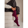 Moteriškos kojinės Frotte Zigzag Bordo | Kojinės moterims | jai24.lt