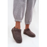 Moteriški žieminiai batai su šilta pamušalu tamsiai pilki Serenne | Žieminiai batai | jai24.lt