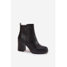 Moteriški auliniai batai su kulnais juodi Ryselle | Auliniai batai moterims | jai24.lt