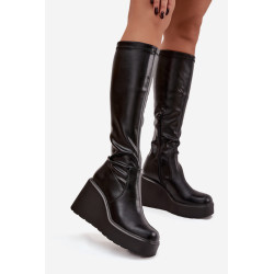 Moteriški platforminiai batai Juodi Terisse 201963