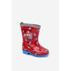 Vaikų lietaus batai Gaisrininkas Raudonas Breezly 201982
