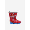 Vaikų lietaus batai Gaisrininkas Raudonas Breezly | Guminiai batai vaikams | jai24.lt