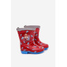 Vaikų lietaus batai Gaisrininkas Raudonas Breezly | Guminiai batai vaikams | jai24.lt