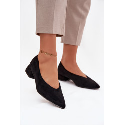 Bloku kulniukai su ekologišku zomšiu juodi Karielle 201993