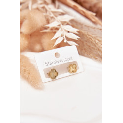 Auskarai iš nerūdijančio plieno auksiniai 202027