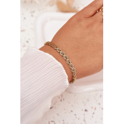 Auksinis chirurginio plieno apyrankė 202053